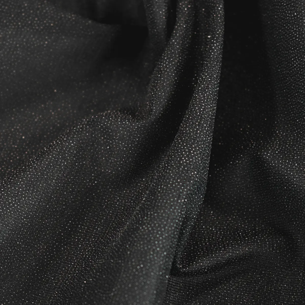 Lainière Paris Entretela termocolante tricotada opaca preta 46 g/m²