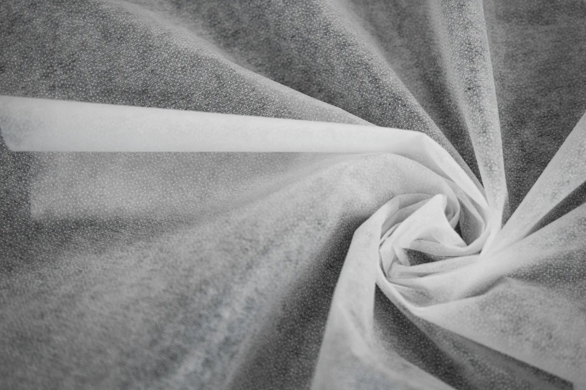 Fusible interfacing White non woven 40 g/m² | Chargeurs PCC | Chargeurs PCC