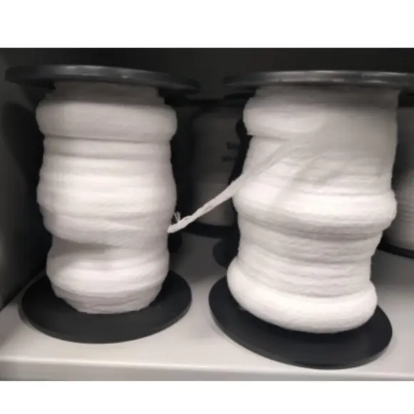 Tisséless Binding tape white transparent non woven fusible interfacing 42 g/m² - 5