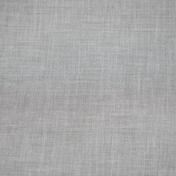 DHJ Entretela cosida blanca semitransparente para camisas, 75 g/m² - 4