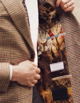 Printed interlinings