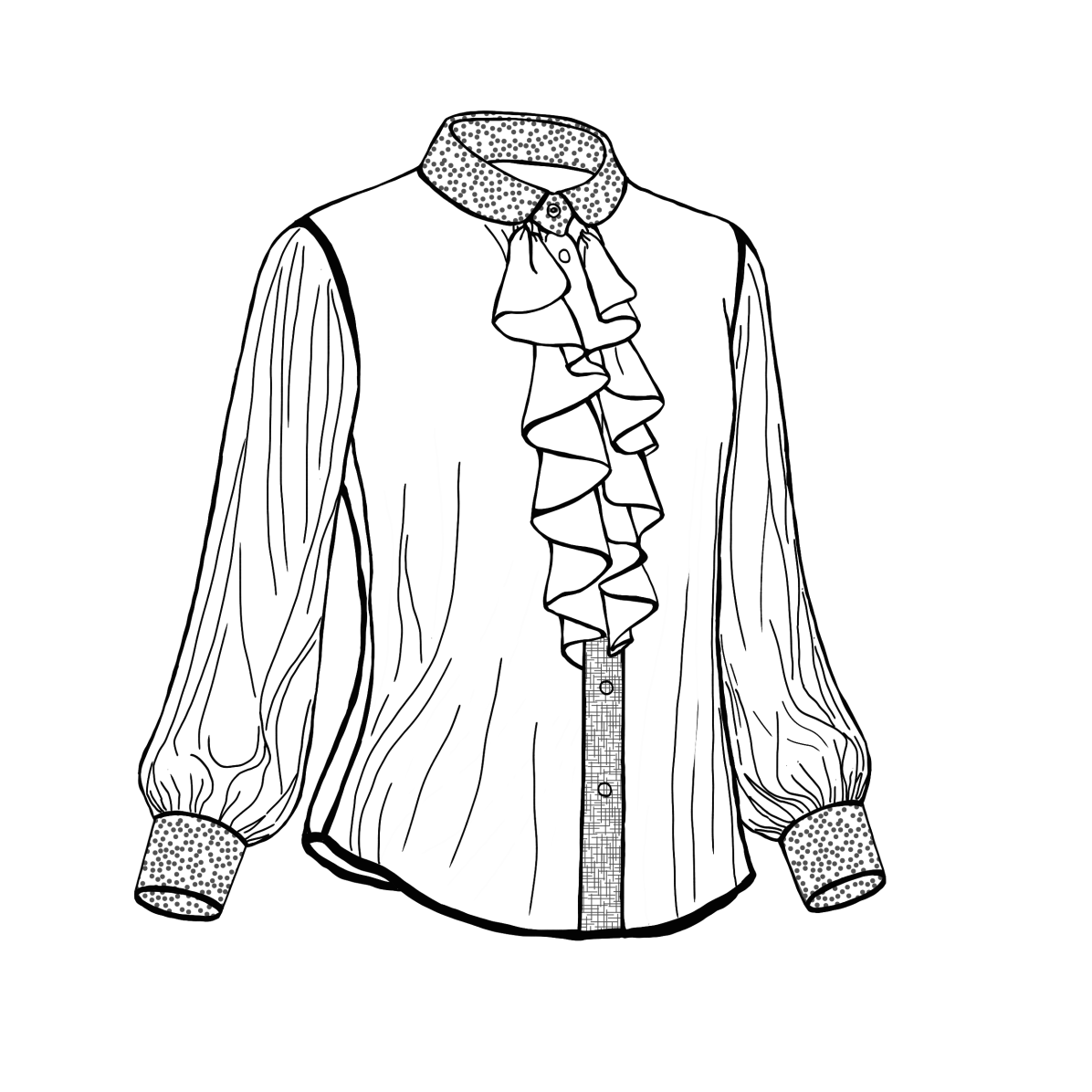 Lainière Paris Black fusible semi-transparent knitted interfacing 33 g/m²