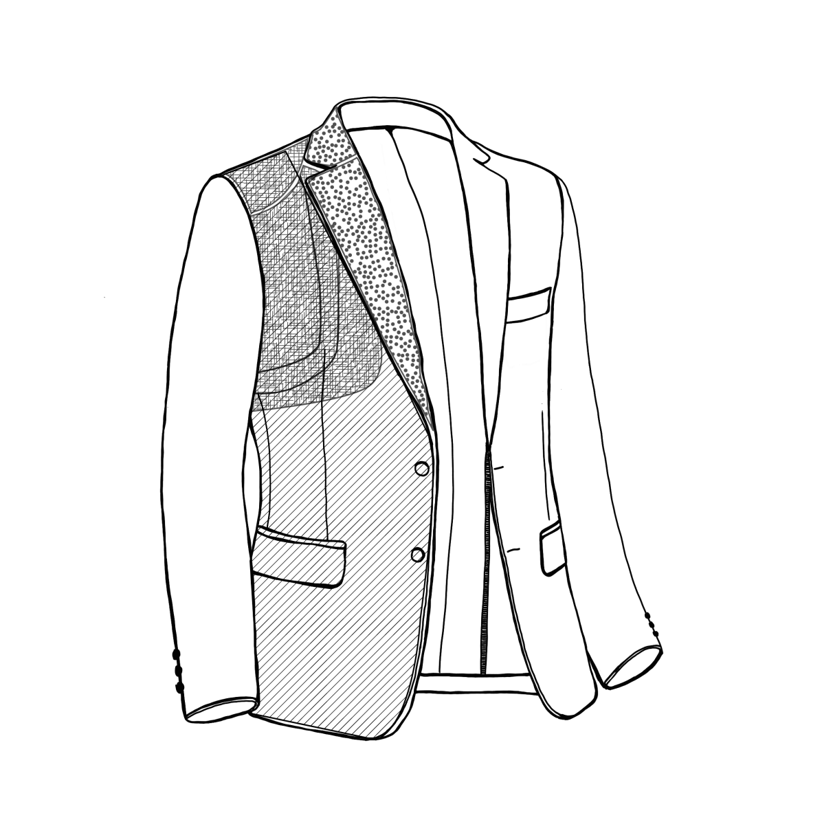 Tisséless White transparent non woven fusible interfacing 42 g/m²