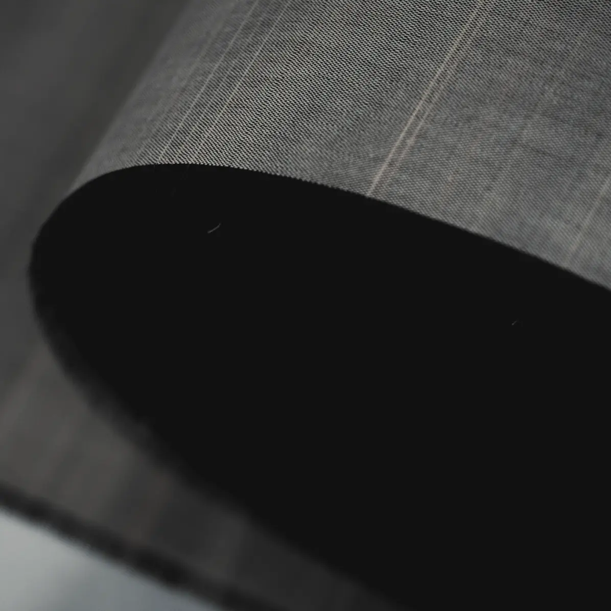 Sew-in interfacing Opaque Black Plain Weave 160 g/m² - Bertero