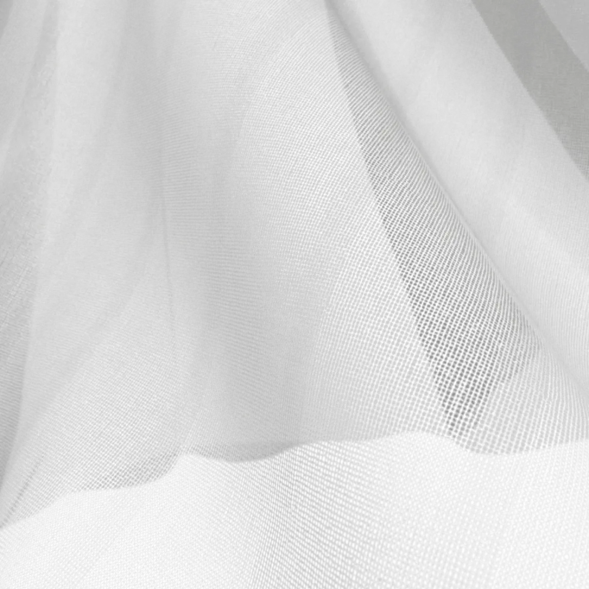 Thermocollant Transparent Blanc Tricoté insertion de trame 17 g/m² - Tisseless