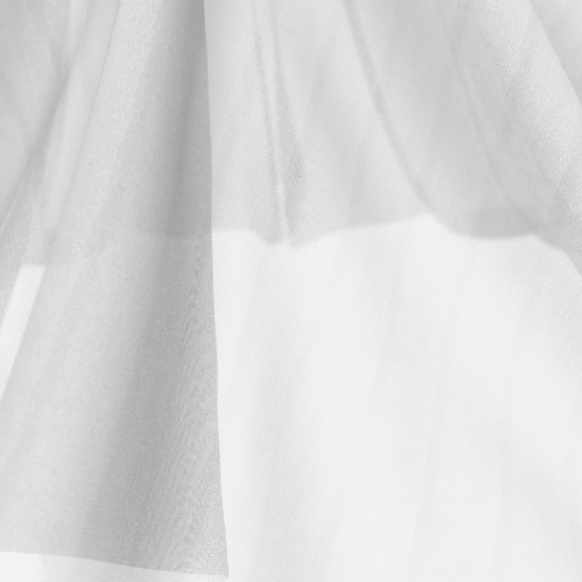 Thermocollant Transparent Blanc Tricoté insertion de trame 17 g/m² - Tisseless