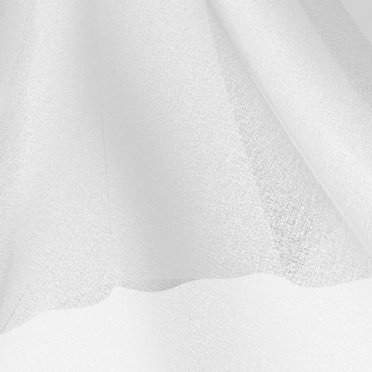 Fixierbar Transparent Weiß Leinwandbindung 18 g/m² - Tisseless