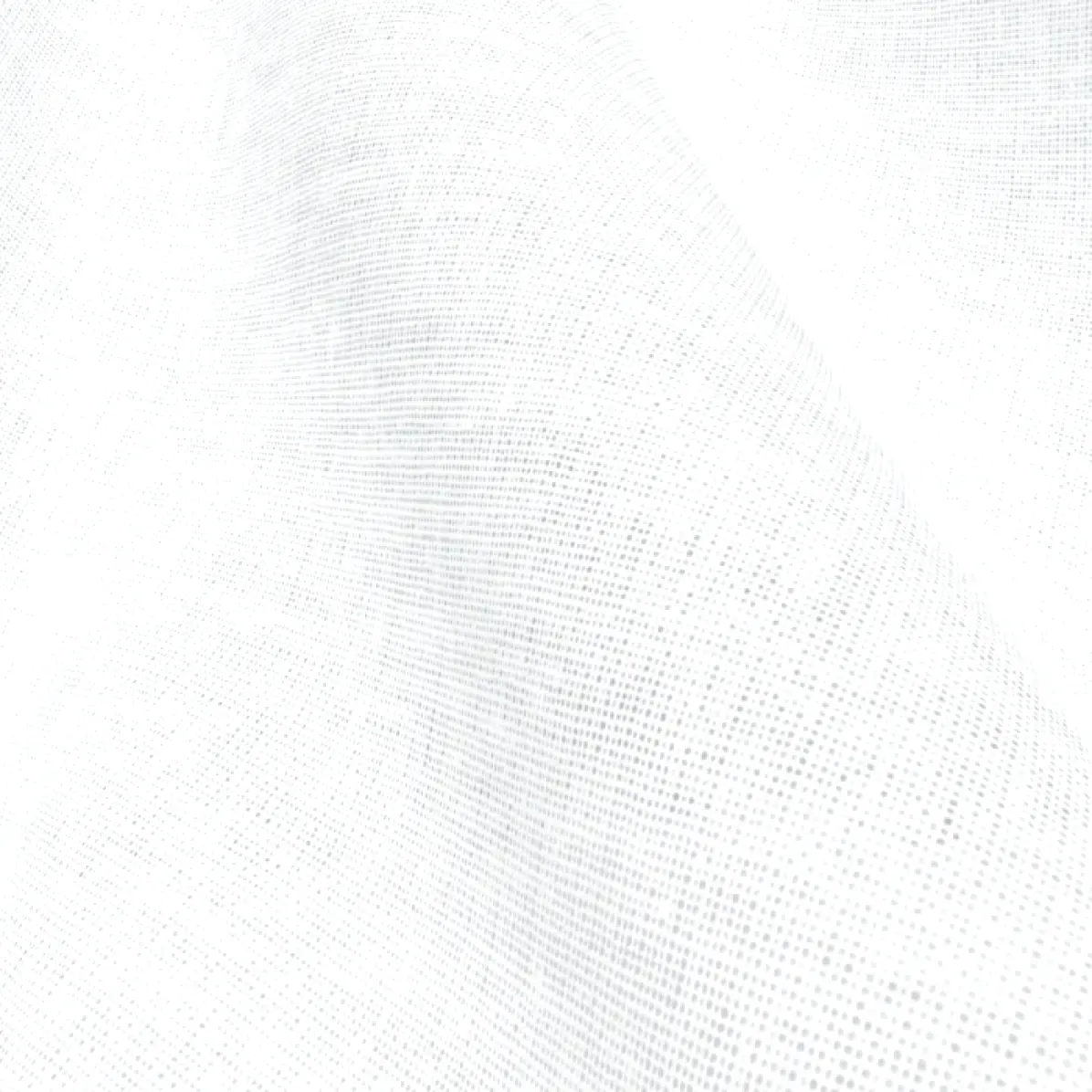 Fixierbar Blickdicht Weiß Leinwandbindung 155 g/m² - Tisseless