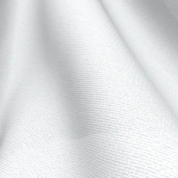Fusible interfacing Semi-transparent White Warp knit weft inserted 37 g/m² - Lainière Paris
