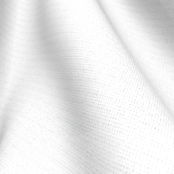 Termoadesivo Opaco Bianco Trama in maglia d'ordito inserita 76 g/m² - Tisseless