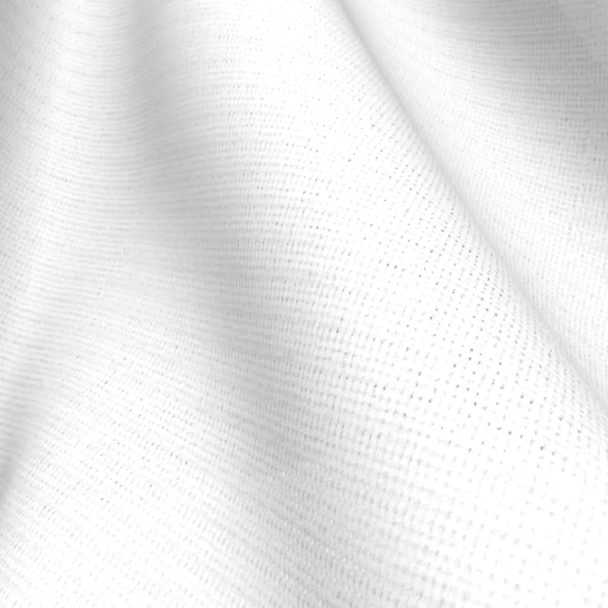 Termoadesivo Opaco Bianco Trama in maglia d'ordito inserita 76 g/m² - Tisseless