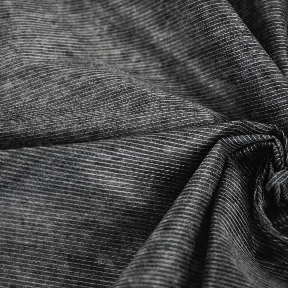 Termocolante Transparente Antracite Não tecido reforçado 42 g/m² - Tisseless