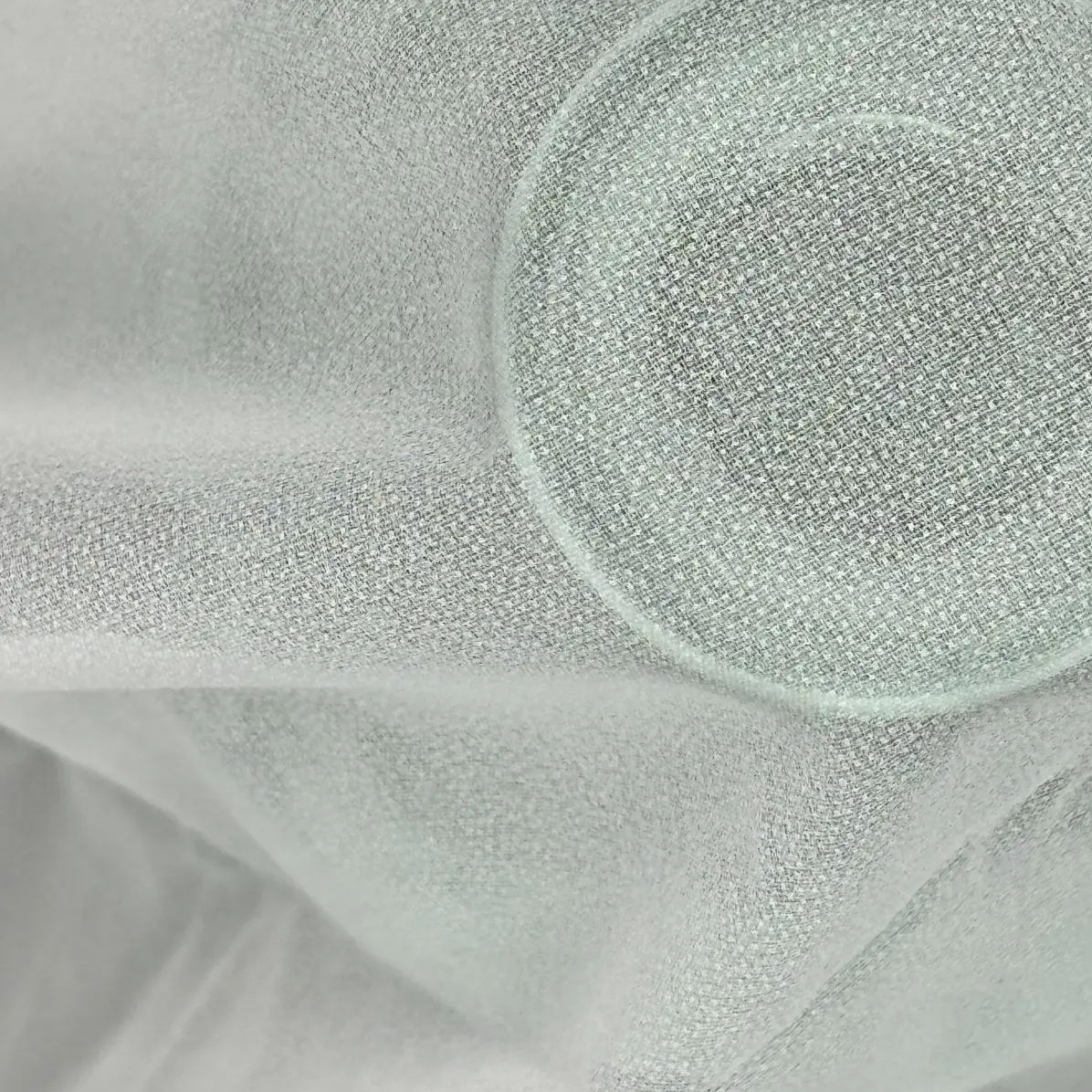 Fixierbar Transparent Natürlich Leinwandbindung 21 g/m² - DHJ, Lainière Paris