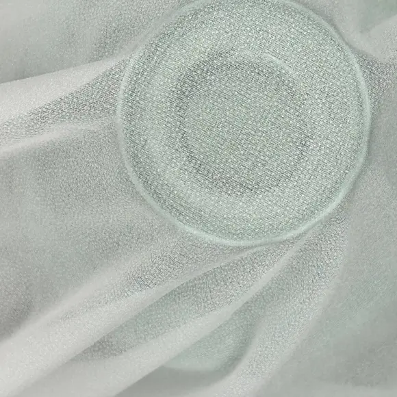 Termocolante Transparente Branco Ligamento tela 21 g/m² - DHJ, Lainière Paris - 2