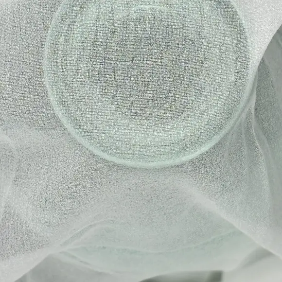 Termocolante Transparente Branco Ligamento tela 18 g/m² - Lainière Paris - 2