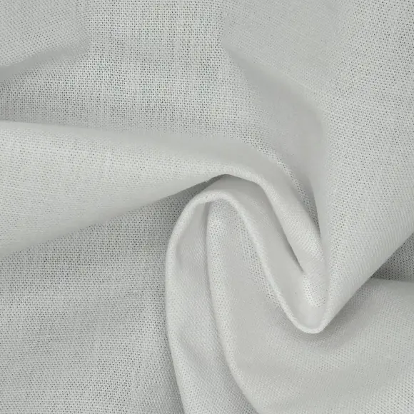 Termoadhesivo Opaco Blanco Tela 235 g/m² 100% algodón - DHJ