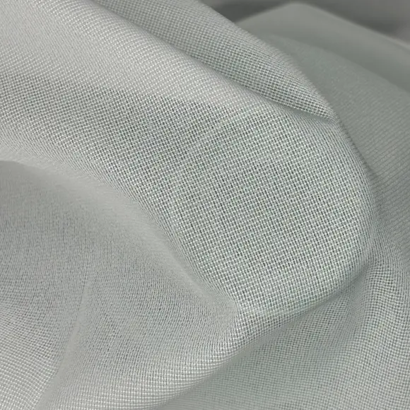 Fixierbar Halbtransparent Natürlich Kettengewirke mit Schussfaden 66 g/m² - DHJ, Lainière Paris - 2