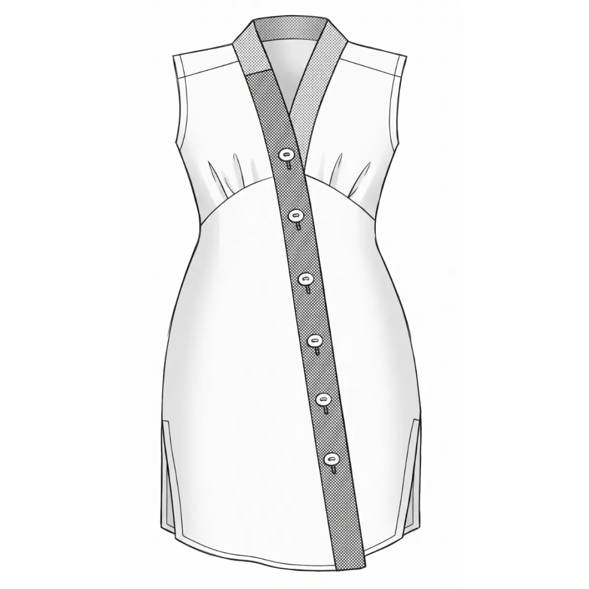 Termoadesivo Trasparente Naturale a maglia 30 g/m² - Lainière Paris