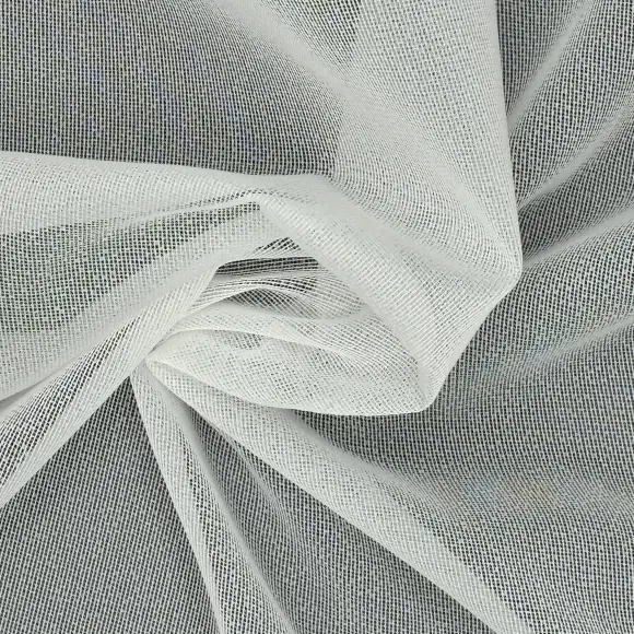 Fusible interfacing Transparent Natural Warp knit weft inserted 40 g/m² - Lainière Paris