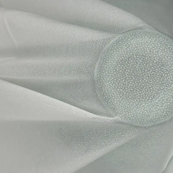 Fixierbar Transparent Natürlich Kettengewirke mit Schussfaden 26 g/m² - Lainière Paris - 2