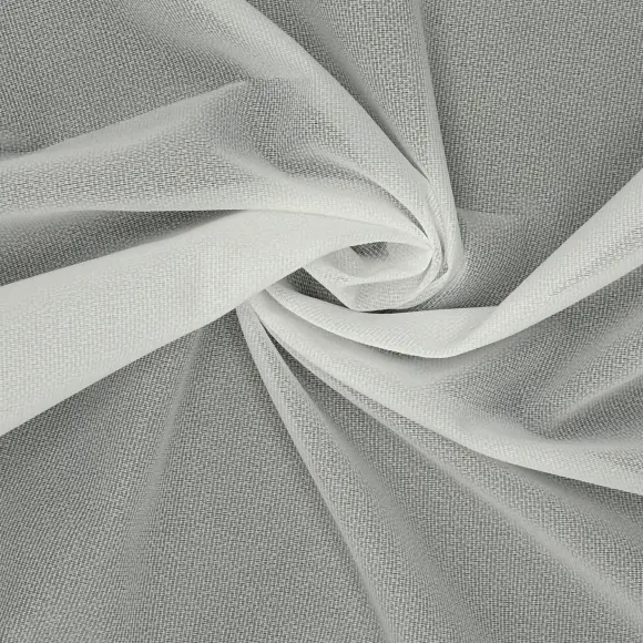 Fusible interfacing Semi-transparent White Warp knit weft inserted 36 g/m² - Lainière Paris