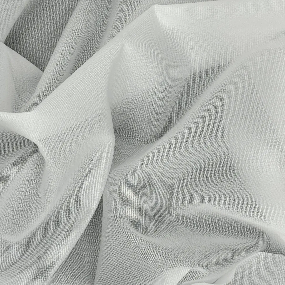 Fusible interfacing Semi-transparent White Warp knit weft inserted 36 g/m² - Lainière Paris