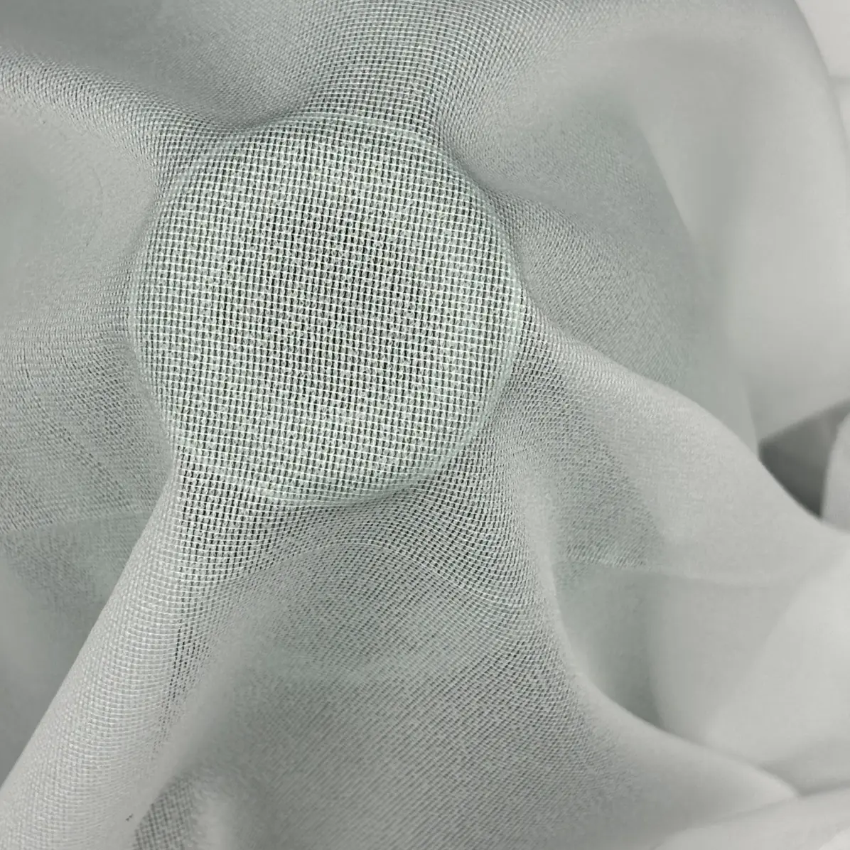 Termoadesivo Semi-trasparente Bianco a maglia 37 g/m² - Lainière Paris