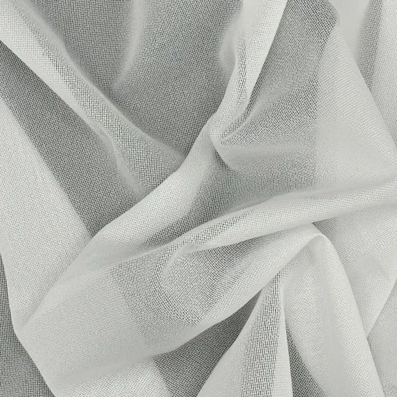 Termoadesivo Semi-trasparente Bianco a maglia 37 g/m² - Lainière Paris - 3