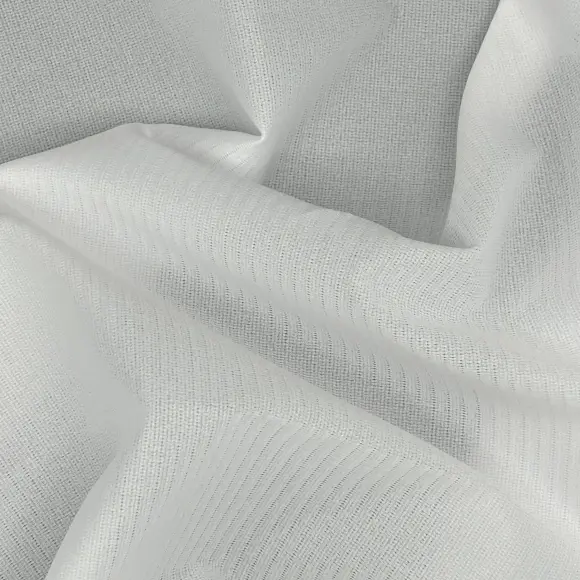 Termoadesivo Opaco Bianco Trama in maglia d'ordito inserita 76 g/m² - Lainière Paris - 3