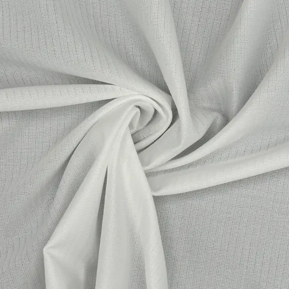 Termoadesivo Opaco Naturale Trama in maglia d'ordito inserita 76 g/m² - Lainière Paris