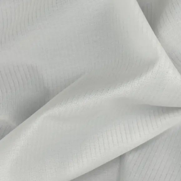 Termoadesivo Opaco Naturale Trama in maglia d'ordito inserita 76 g/m² - Lainière Paris - 3