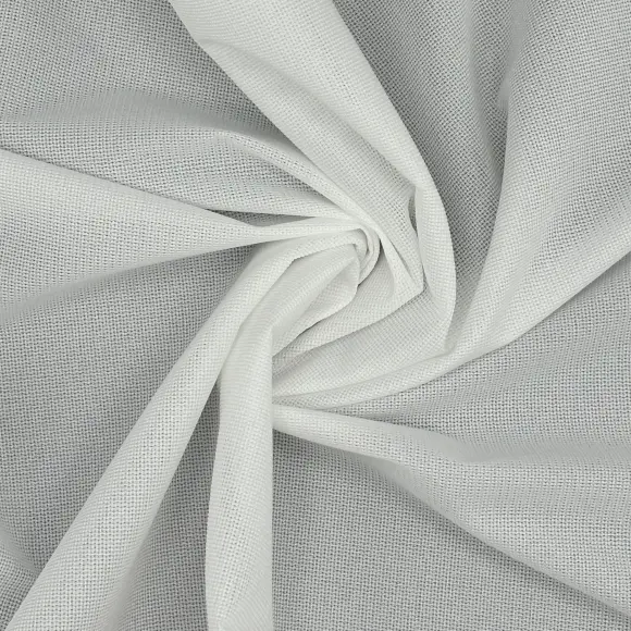 Fusible interfacing Opaque Natural Warp knit weft inserted 65 g/m² - Lainière Paris