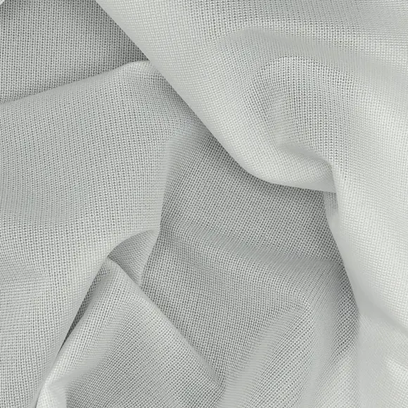 Termoadesivo Opaco Bianco Trama in maglia d'ordito inserita 65 g/m² - Lainière Paris - 3