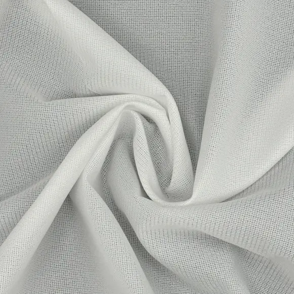Termoadesivo Opaco Naturale Trama in maglia d'ordito inserita 90 g/m² - Lainière Paris
