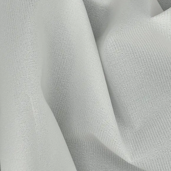 Termoadesivo Opaco Naturale Trama in maglia d'ordito inserita 90 g/m² - Lainière Paris - 3