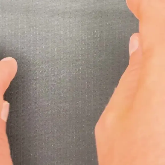 Termoadesivo Opaco Nero Trama in maglia d'ordito inserita 76 g/m² - Lainière Paris - 6