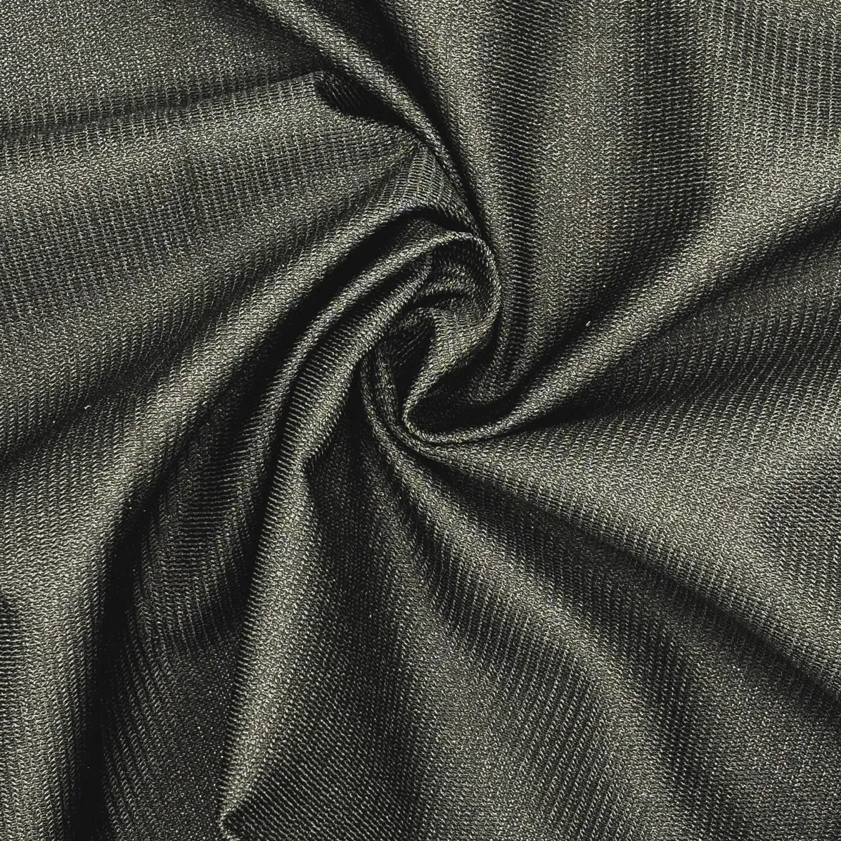 Fixierbar Blickdicht Schwarz Kettengewirke mit Schussfaden 90 g/m² - Lainière Paris