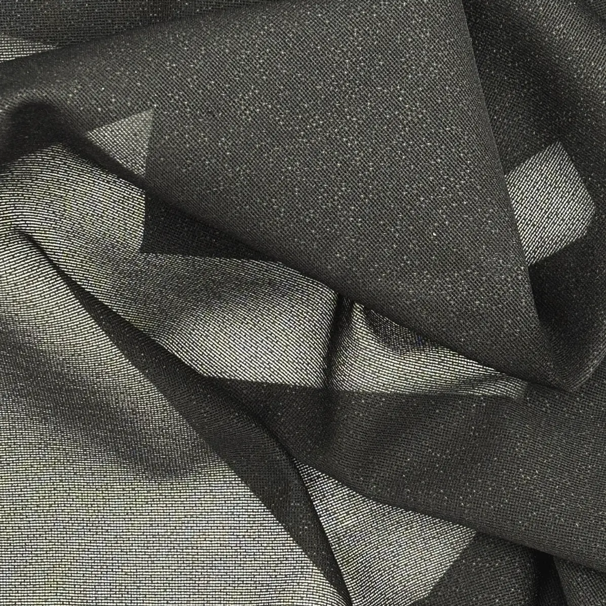 Fusible interfacing Transparent Black Warp knit weft inserted 40 g/m² - Lainière Paris