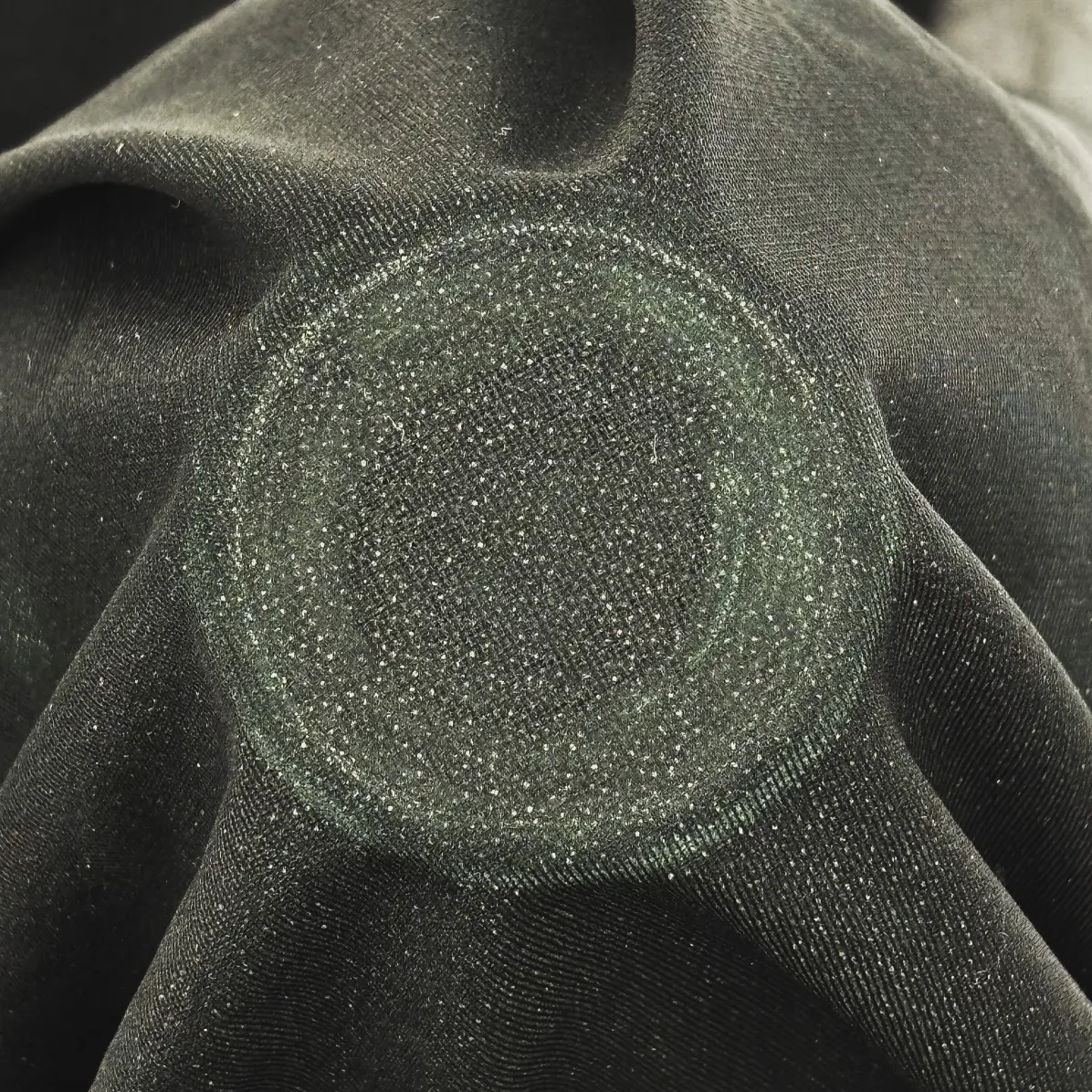 Fusible interfacing Transparent Black Warp knit weft inserted 24 g/m² - Lainière Paris