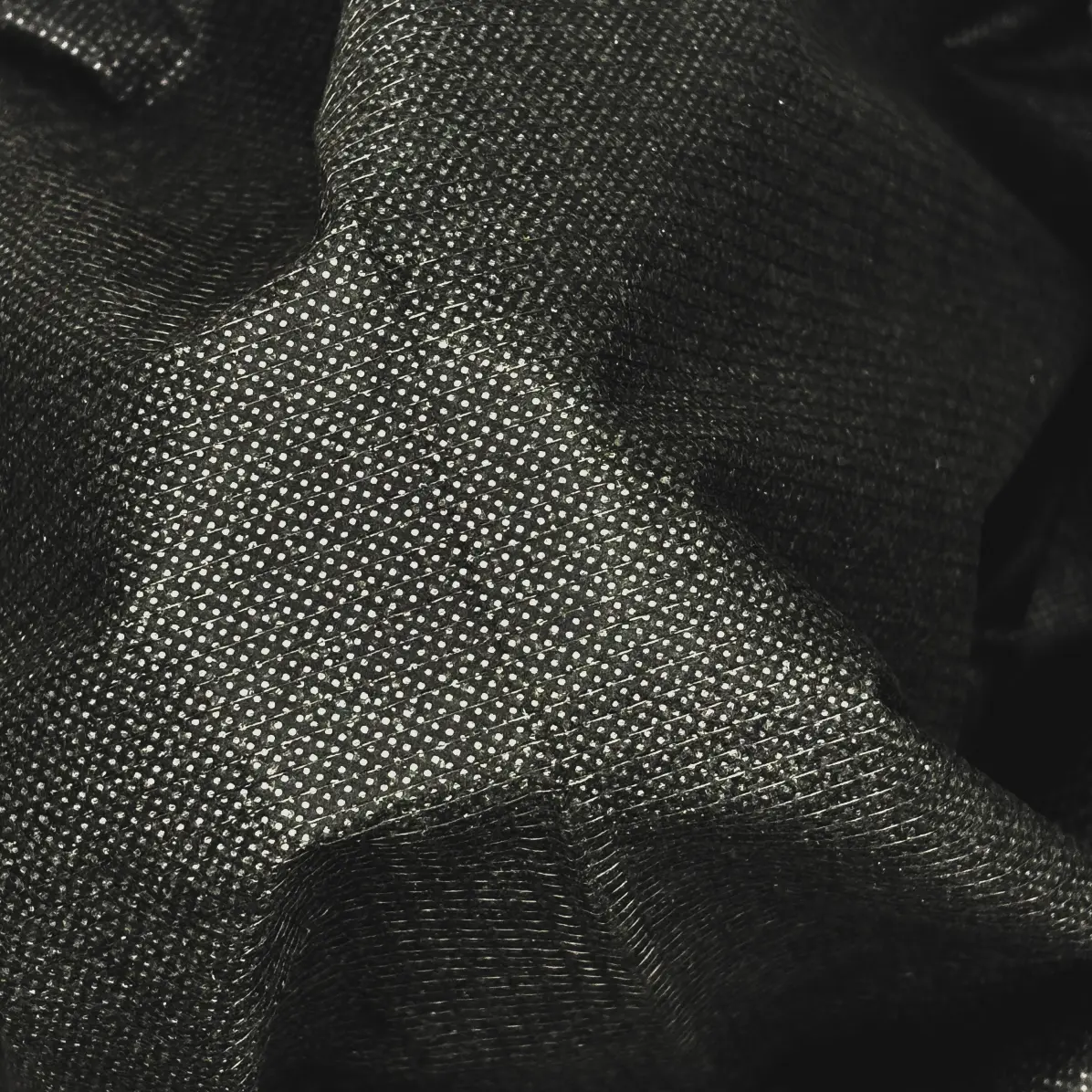 Termoadesivo Trasparente Nero Non tessuto rinforzato 42 g/m² - Tisseless