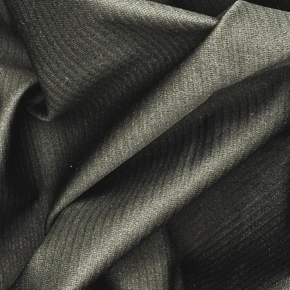 Termoadesivo Opaco Nero a maglia 76 g/m² - Lainière Paris - 3