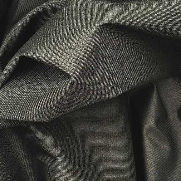 Termoadesivo Opaco Nero Trama in maglia d'ordito inserita 65 g/m² - Lainière Paris - 3