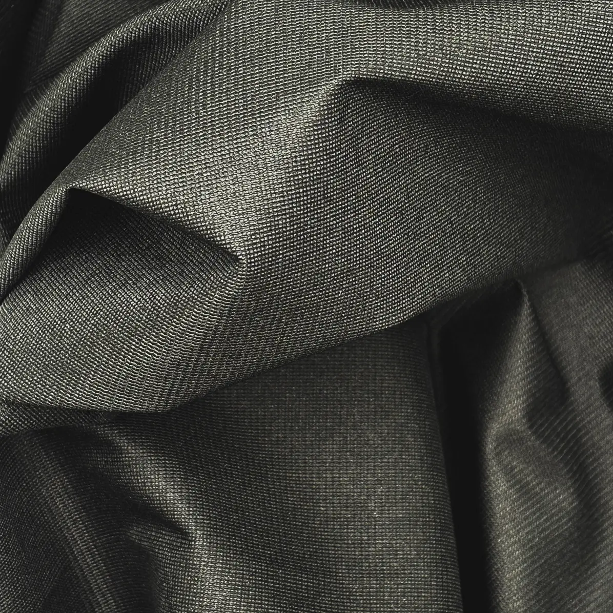 Termoadesivo Opaco Nero Trama in maglia d'ordito inserita 65 g/m² - Lainière Paris