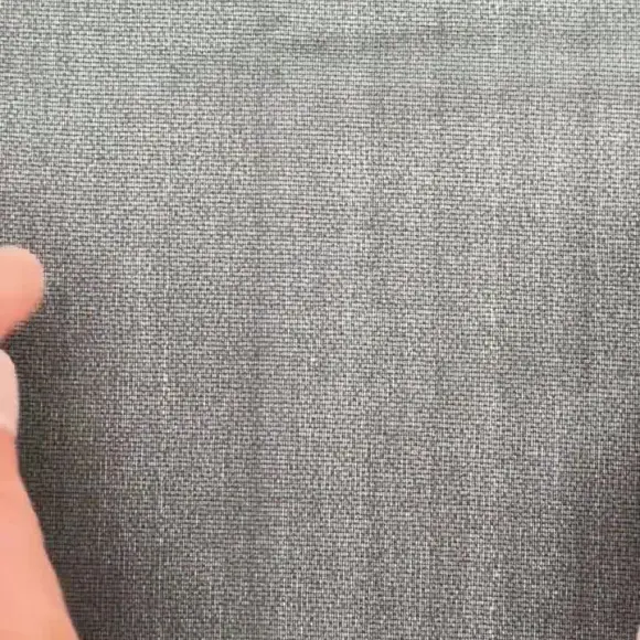 Fixierbar Halbtransparent Schwarz Kettengewirke mit Schussfaden 36 g/m² - Lainière Paris - 10