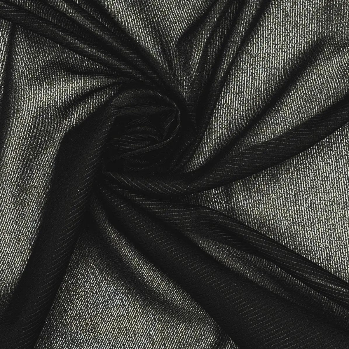 Fusible interfacing Semi-transparent Black knitted 37 g/m² - Lainière Paris