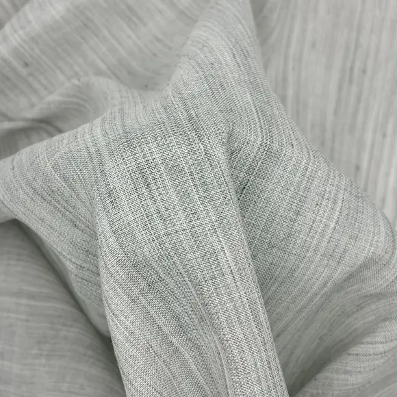 Sew-in interfacing Opaque Pearl Grey Plain Weave 110 g/m² - Bertero - 2
