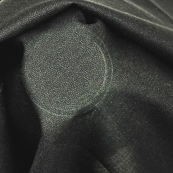 Fixierbar Blickdicht Schwarz Leinwandbindung 58 g/m² - DHJ - 2