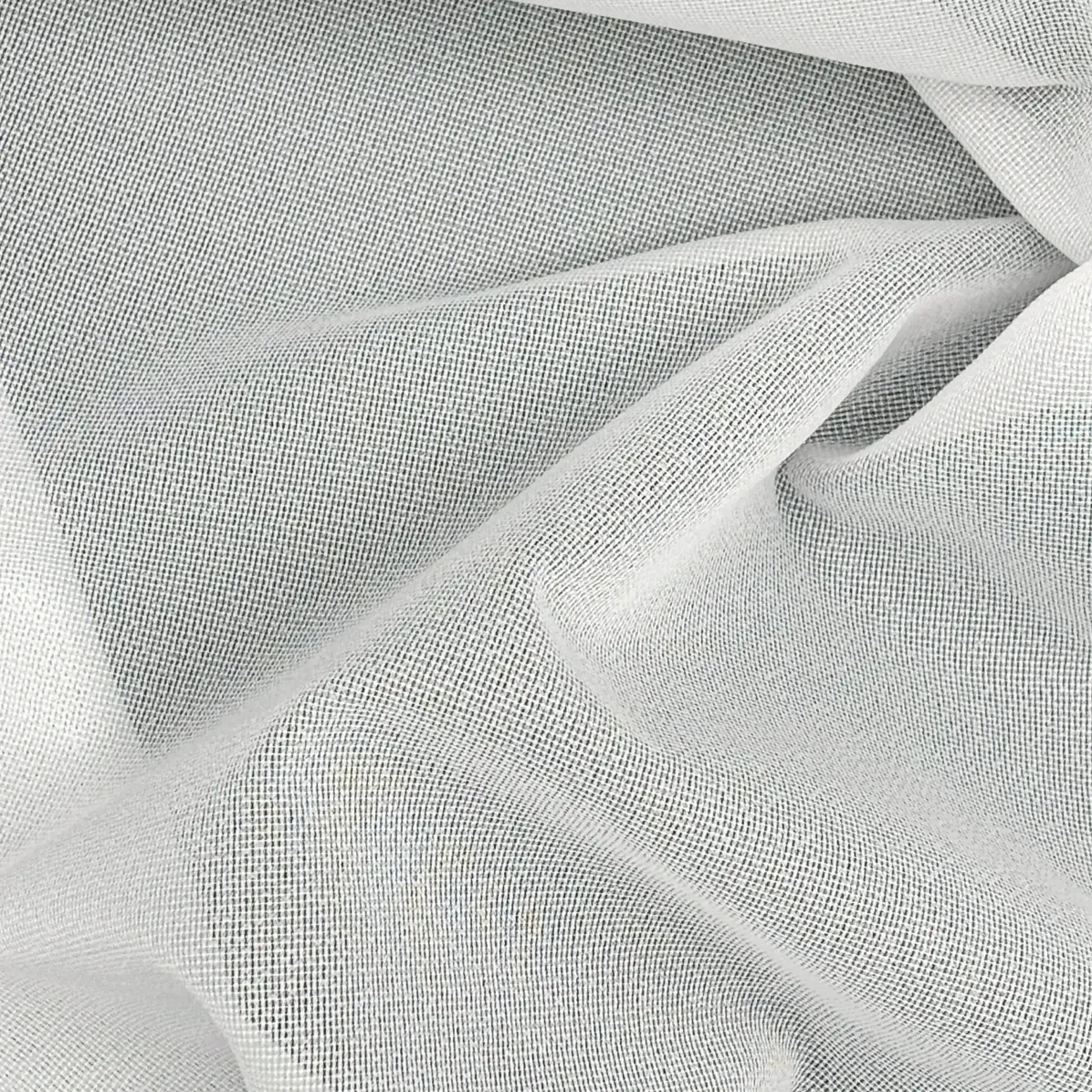 Fusible interfacing Semi-transparent White Warp knit weft inserted 37 g/m² - Lainière Paris