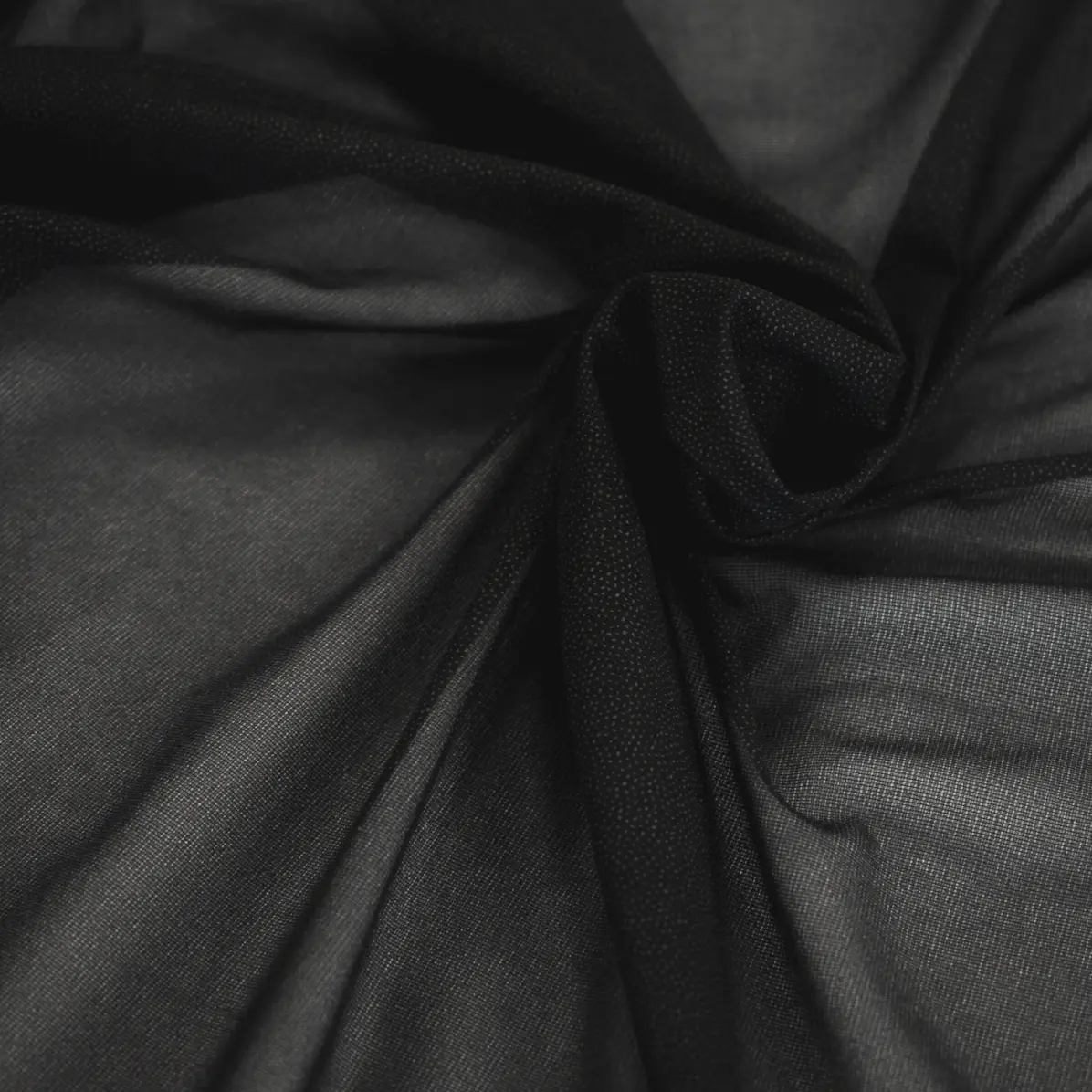 Lainière Paris schwarze, transparente Strick-Bügeleinlage 25 g/m²