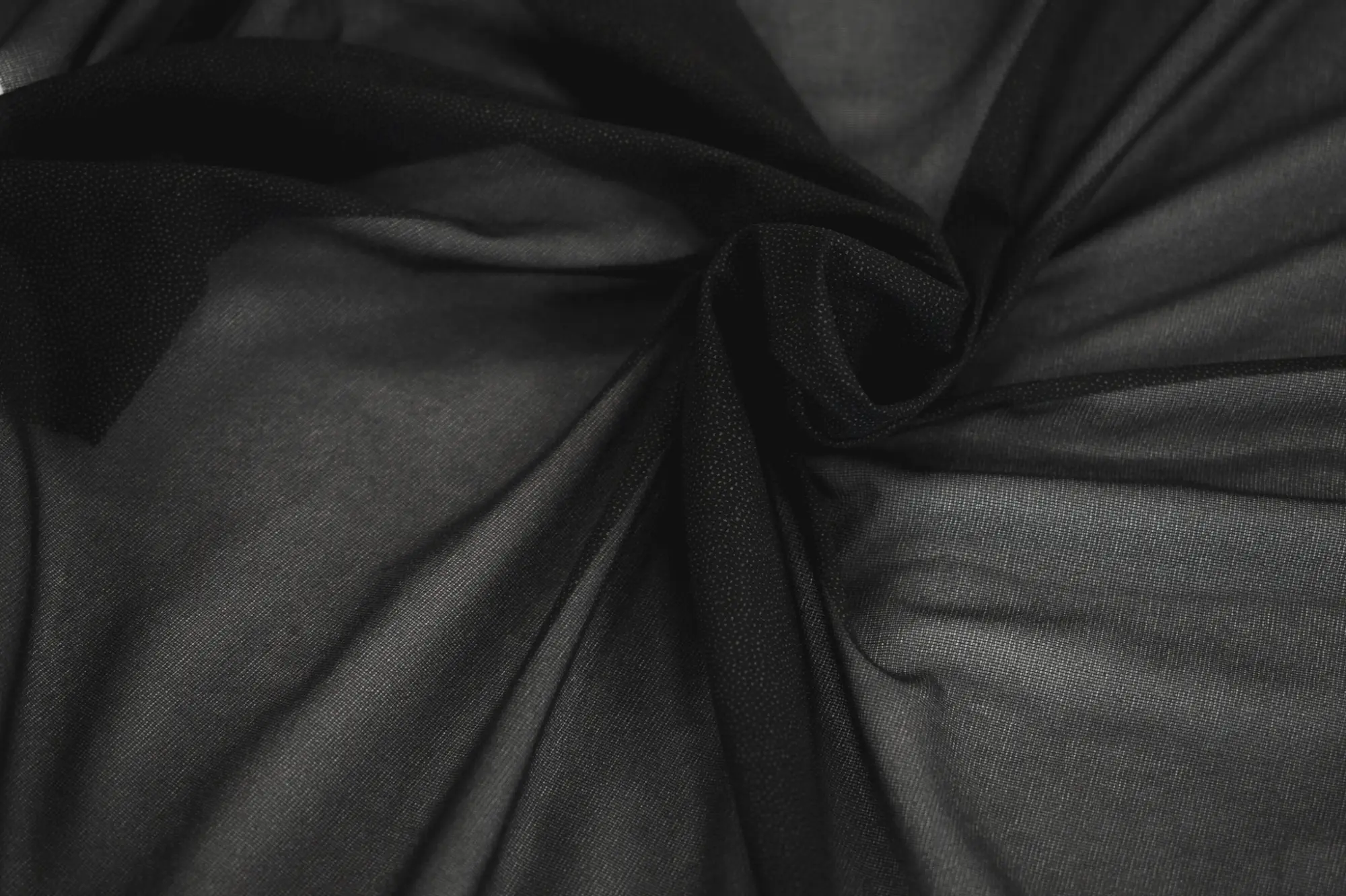 Fusible interfacing Black knitted 25 g/m² | Chargeurs PCC | Chargeurs PCC